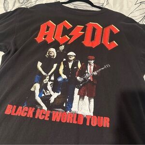AC/DC Black Ice World Tour T-Shirt
